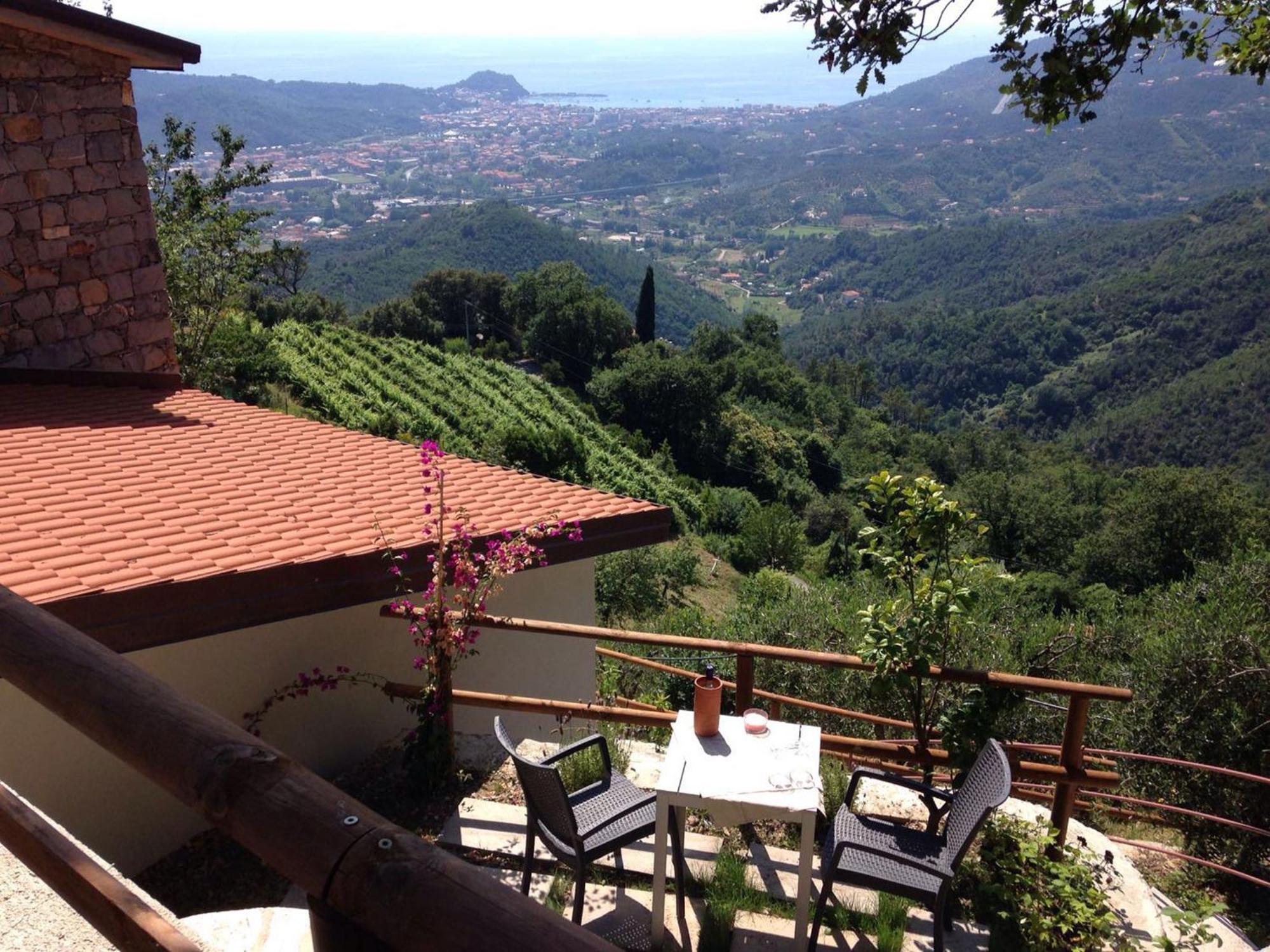 The House In The Green Affitta Camere Casarza Ligure Esterno foto